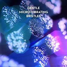 Gentle micro-vibrating bristles