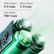 portable coffee machine powerful battery self heating 7800mahp water fast durable smart most 