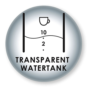 Transparent water tank