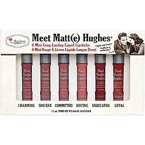 Meet Matte Hughes Set of 6 Mini Long-Lasting Liquid Lipsticks