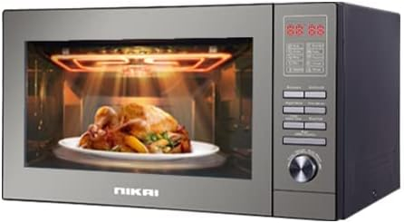 Nikai 25 Litre Capacity Microwave Oven With Grill, 1 Year Warranty ...