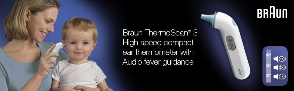 Braun IRT 3030 Ear ThermoScan 3