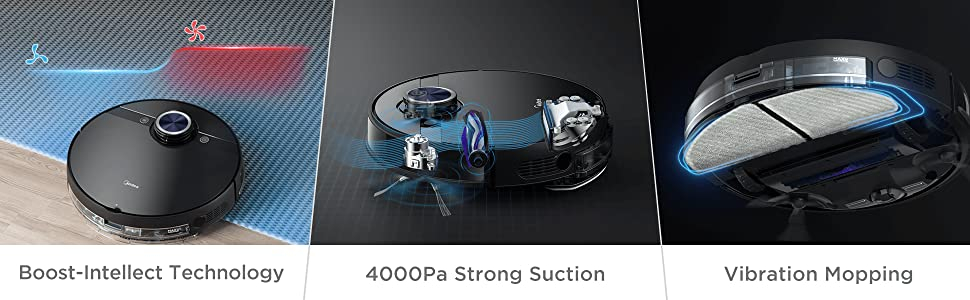 4000Pa Strong Suction