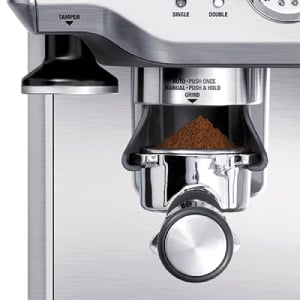 Breville BES870 Barista Express Espresso Machine, Silver, BES870XL