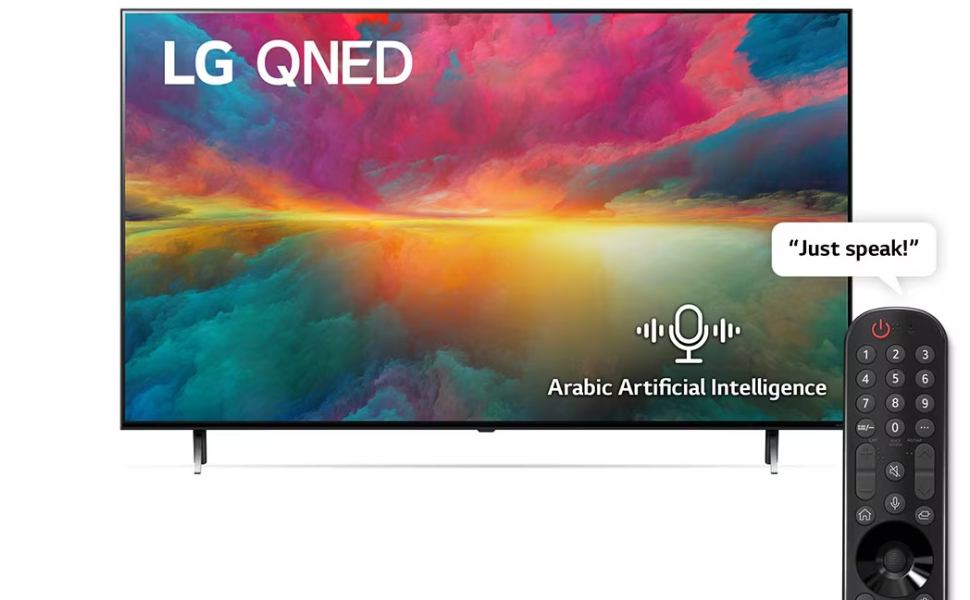 LG Quantum Dot Nanocell Colour Technology QNED TV, 65 inch QNED75R series, WebOS Smart AI ThinQ,